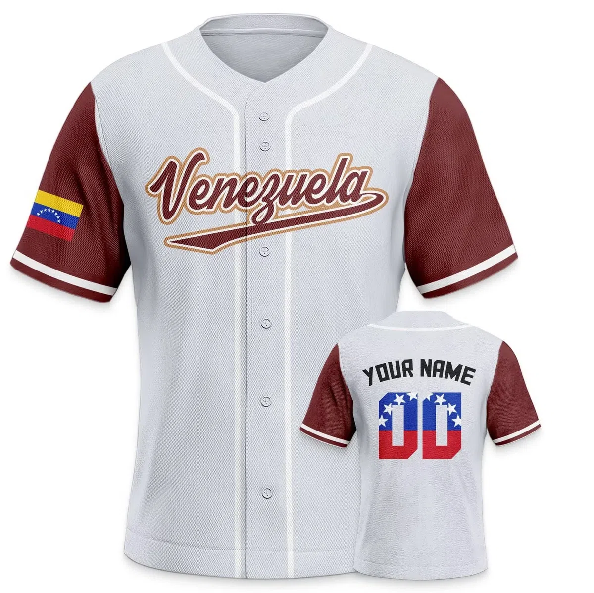 Personalisiertes Baseball Trikot 3D Stickerei/Druck World Baseball Jersey mit Ihrem Namen und Nummer Hip Hop Baseball Shirt für Herren Damen Kinder