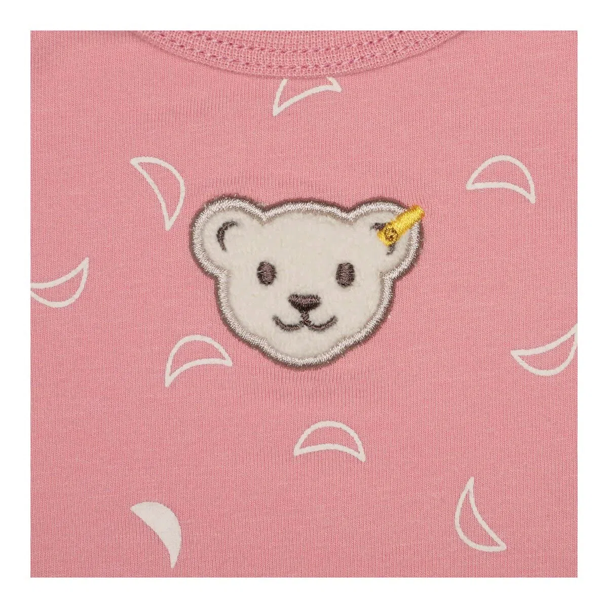 Steiff Unisex Baby Body Kurzarm Gots Unterhemd
