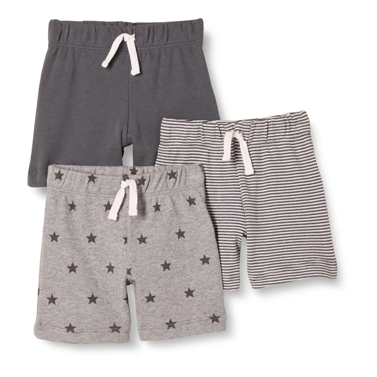 Amazon Essentials Unisex Baby Baumwollshorts Zum Schlüpfen, Multi-Packs