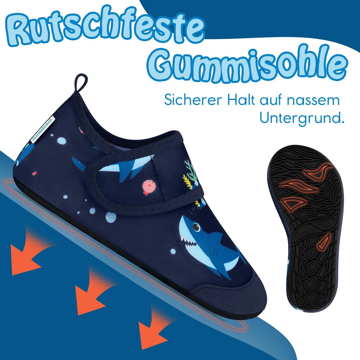 IceUnicorn Kinder Strandschuhe Badeschuhe Wasserschuhe Schwimmschuhe Schnelltrocknende Aquaschuhe für Kinder Beach Pool
