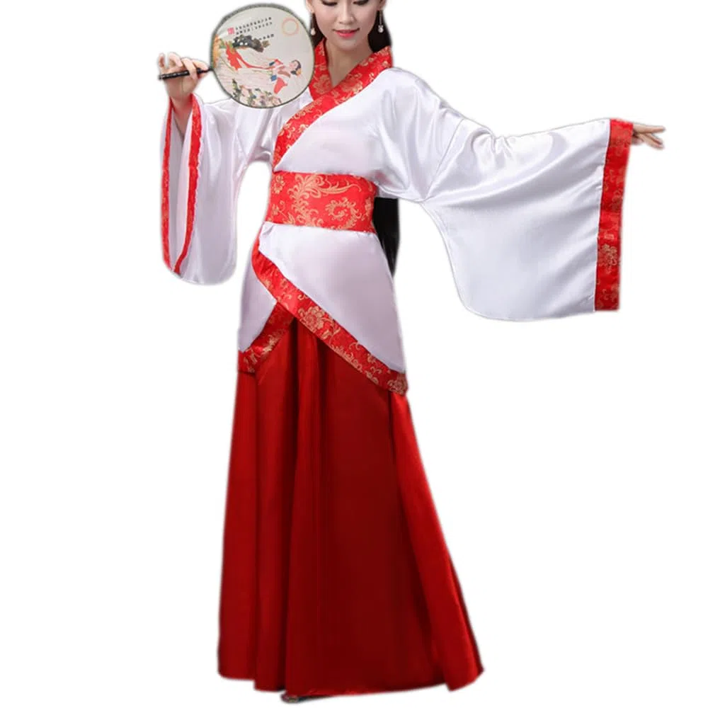 Damen Frauen Kleidung Tang Anzug Altertümlich Chinesischen Stil Traditionelles Kostüm Hanfu Kleider Tanz Bühne für Bühnenshow Performances Cosplay Party