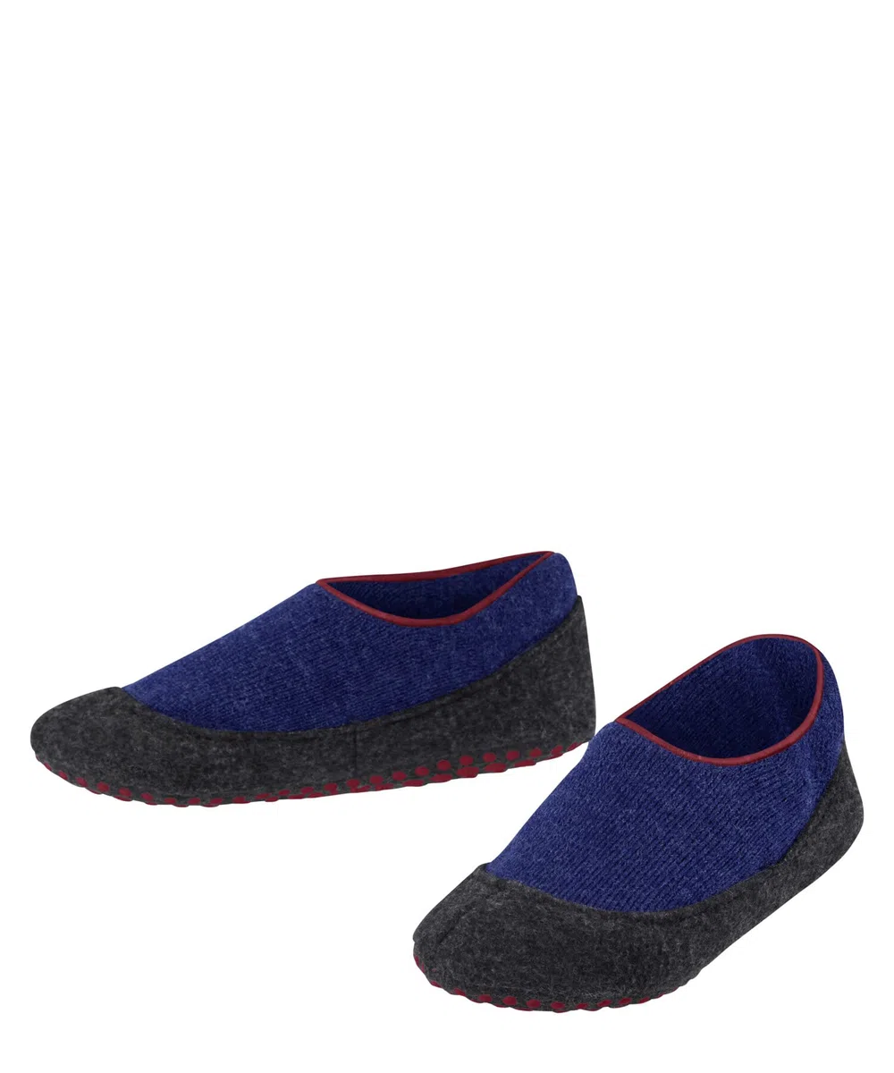 FALKE Unisex Kinder Cosy Slipper Stoppersocken atmungsaktive klimaregulierende geruchshemmende Wolle rutschhemmende Noppen auf der Filzsohle Füßlinge komfortabel warm Plüsch bequem 1 Paar