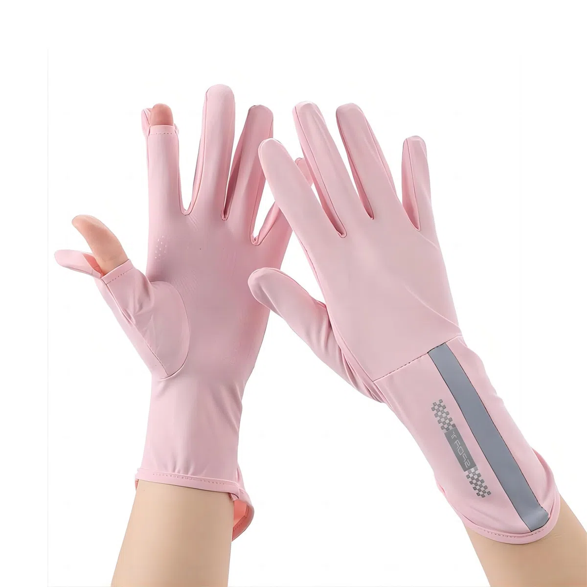 Damen UV Sonnenschutz Handschuhe Vollfinger Touchscreen rutschfeste Fahrradhandschuhe Sommer Dünne Sonnenhandschuhe für Outdoor Fahren Golf Angeln