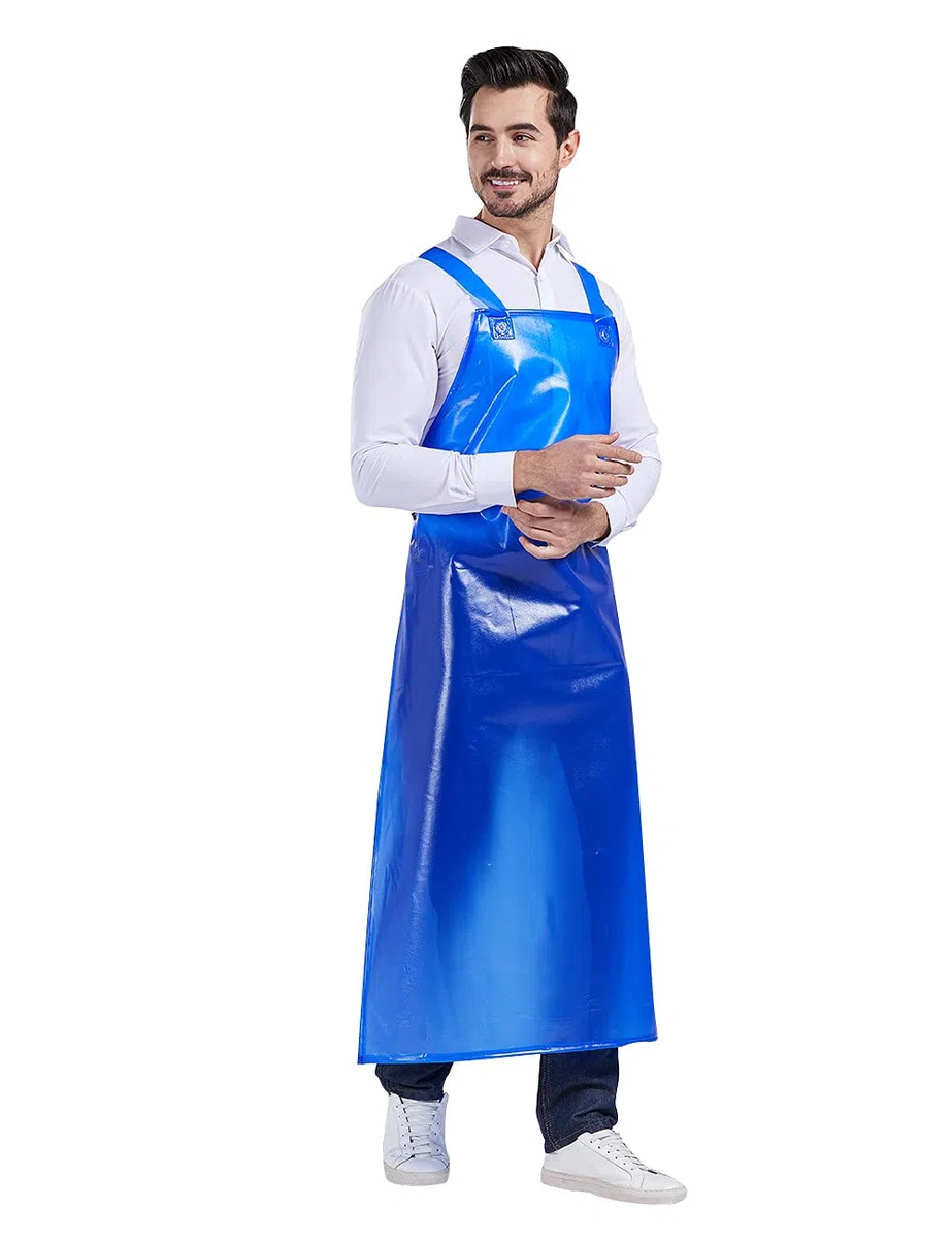 Nanxson Unisex wasserdicht Schürzen Arbeitsschürze Fleischerschürze Metzgerschürze für Industrie, Metzgerei, Reinigung CF3111