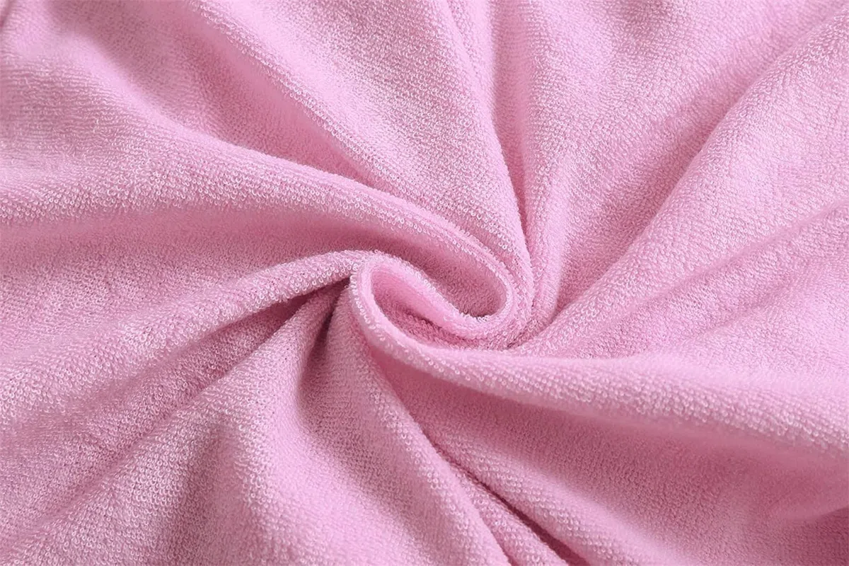 Bademantel Mädchen Kurzarm Einfarbig Badeponcho mit Kapuze Kinder Badeanzug Coverup Kleid Sommer Schwimmen Cover Up Strandkleid Moden Mädchenkleider Teenager Kinderkleid Poncho mit Reißverschluss