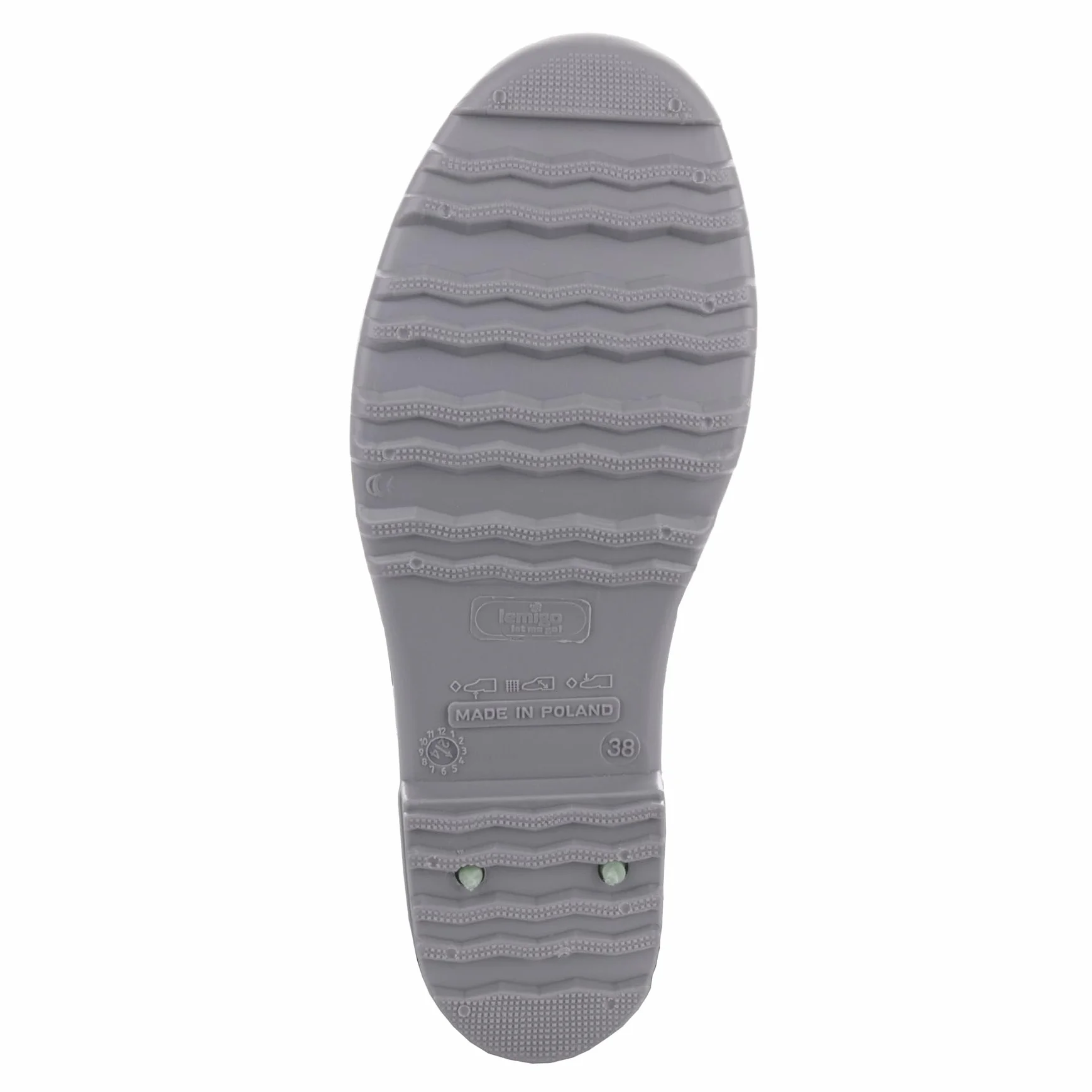 LEMIGO Damen Gummistiefel Wasserdicht Hohe Regenstiefel Gartenschuhe 967 ILSE 36-42 EU