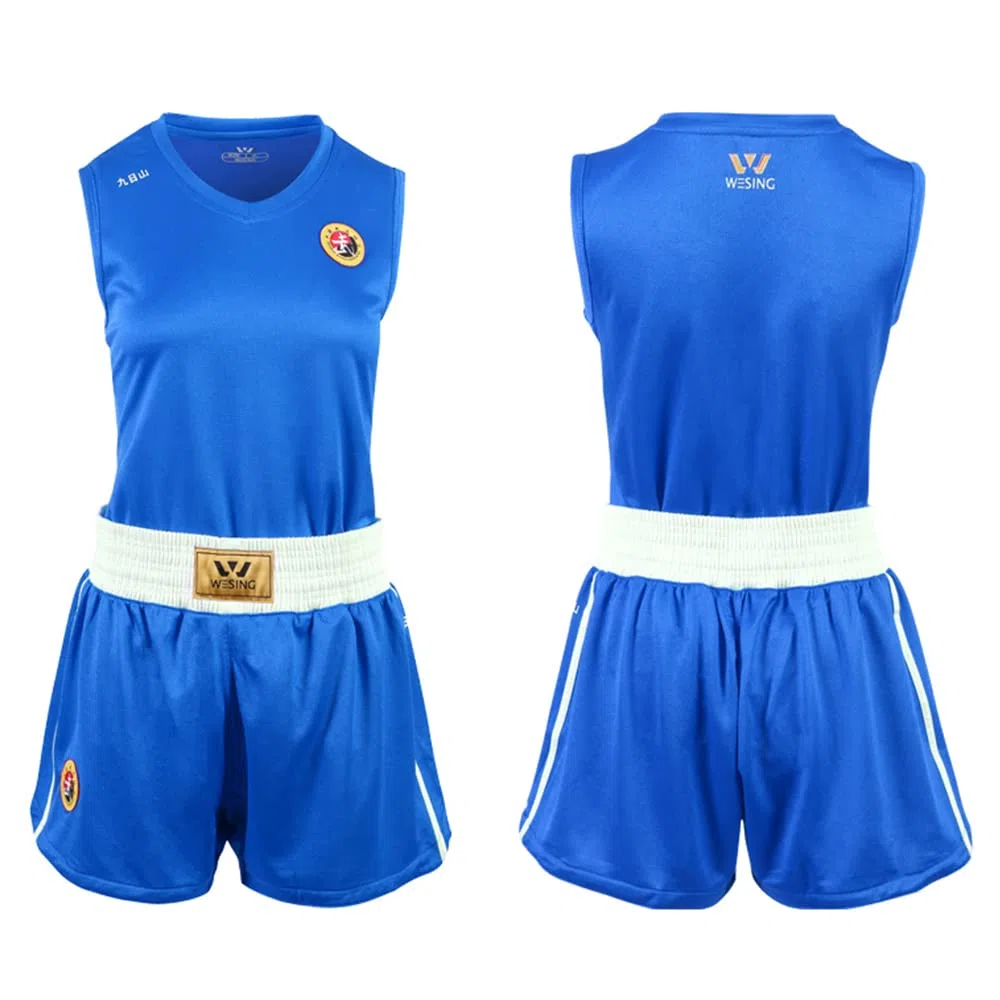 Wesing Wushu Sanda Anzug Sanshou Uniform Competetion Training Sanda Bekleidung Set