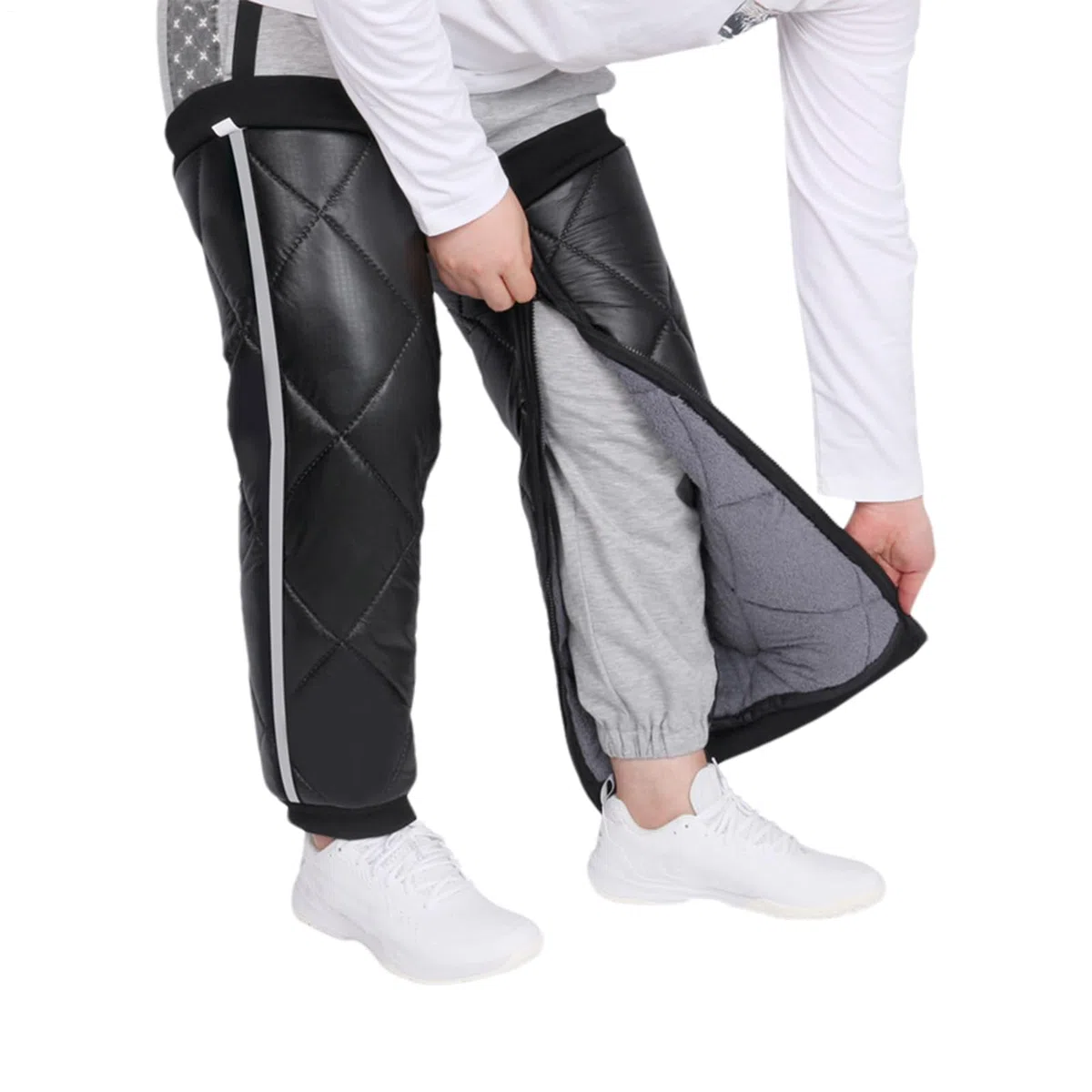 Kniewärmer Motorrad Beinwärmer Wasserdicht Winter Knieschützer Fahrrad Beinwärmer Kniestütze Für Outdoor Sport Radsport Beinlinge Damen Herren Winter Knieunterstützung Für Damen/Herren