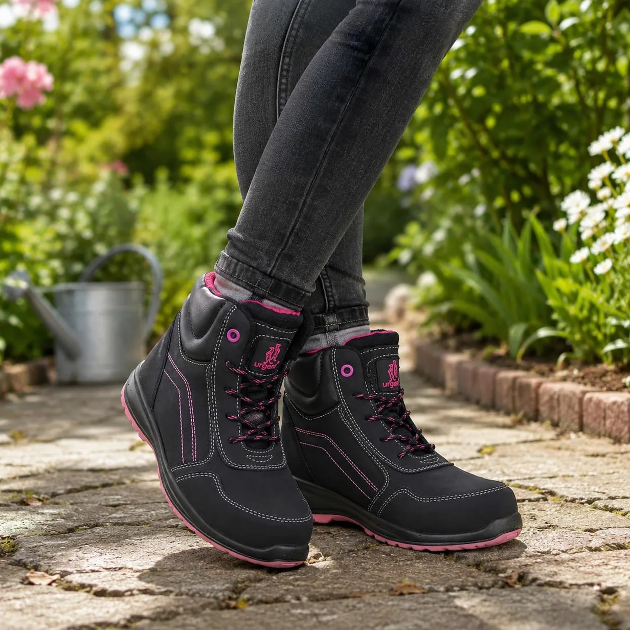 Urgent Lady Arbeitsschuhe Sicherheit Industrie Sicherheitsschuhe Modell 116 S1 EN ISO 20345 NEU + OVP