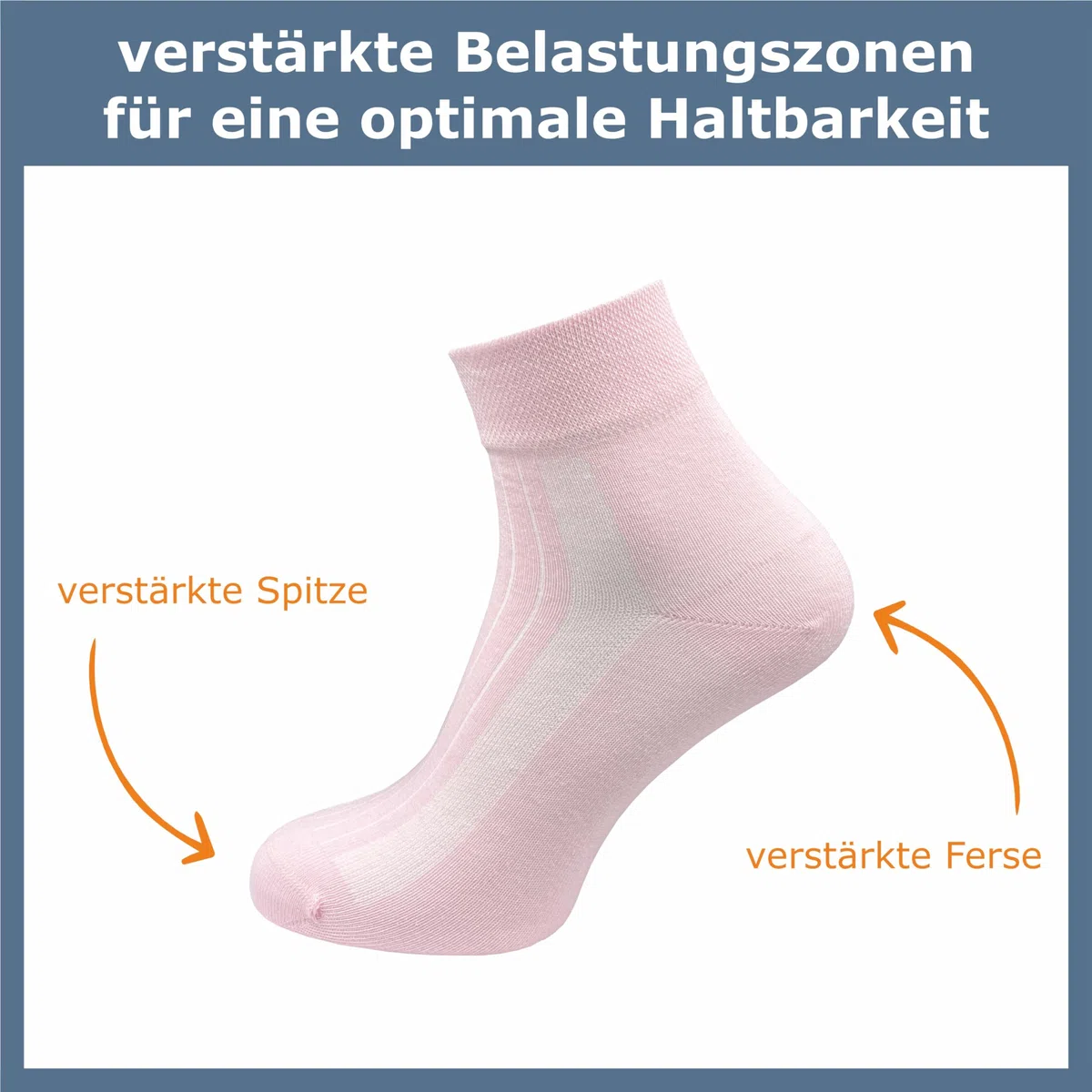 GAWILO Diabetikersocken mit Kurzschaft (6 Paar) | Ohne Gummibund & ohne Naht | Wellnesssocken mit Komfortbund