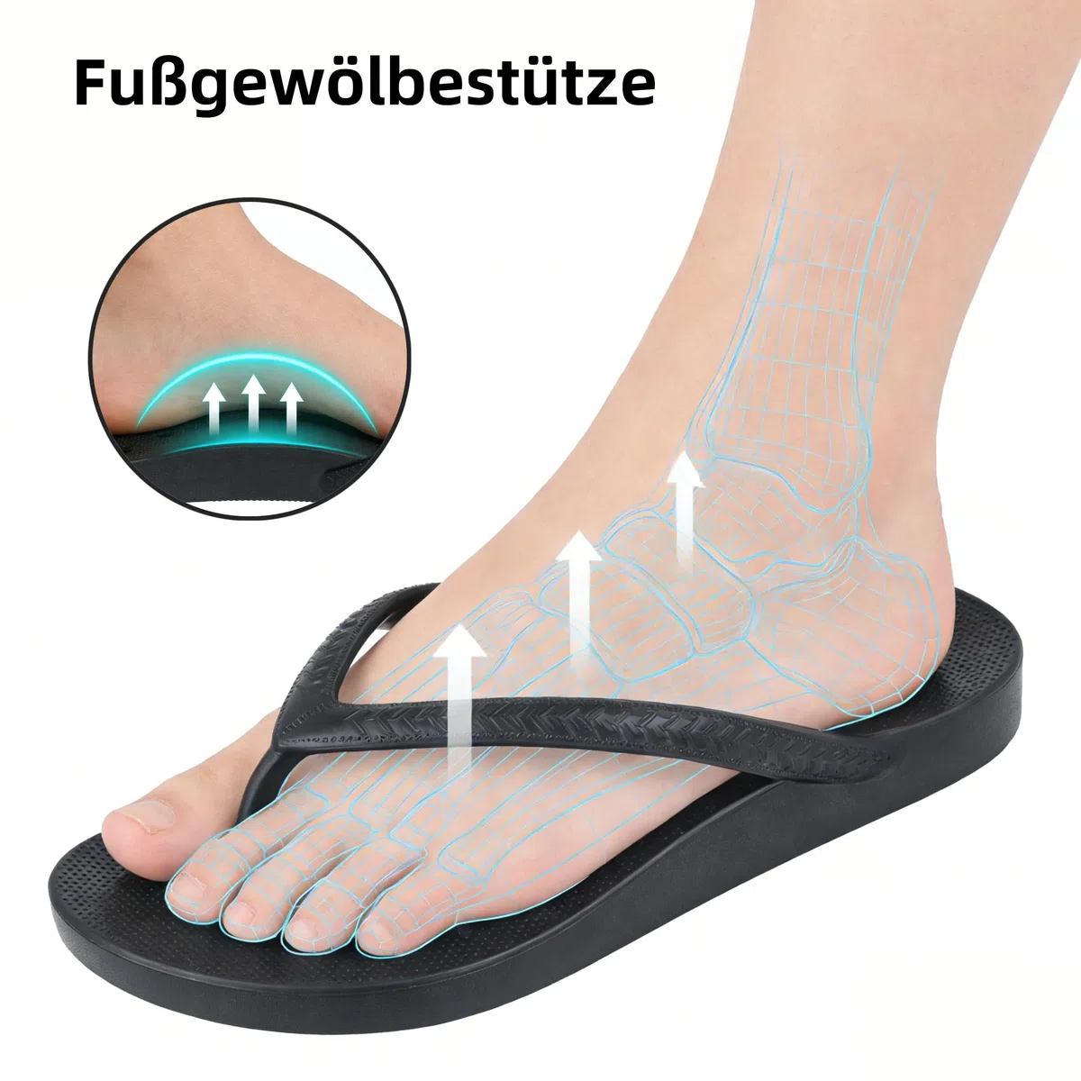 Badeschuhe Damen Herren Flip Flops Hausschuhe Sommer Slide Pantoletten Badelatschen Strand Badezimmer Rutschfest Badeschlappen EU 36-46