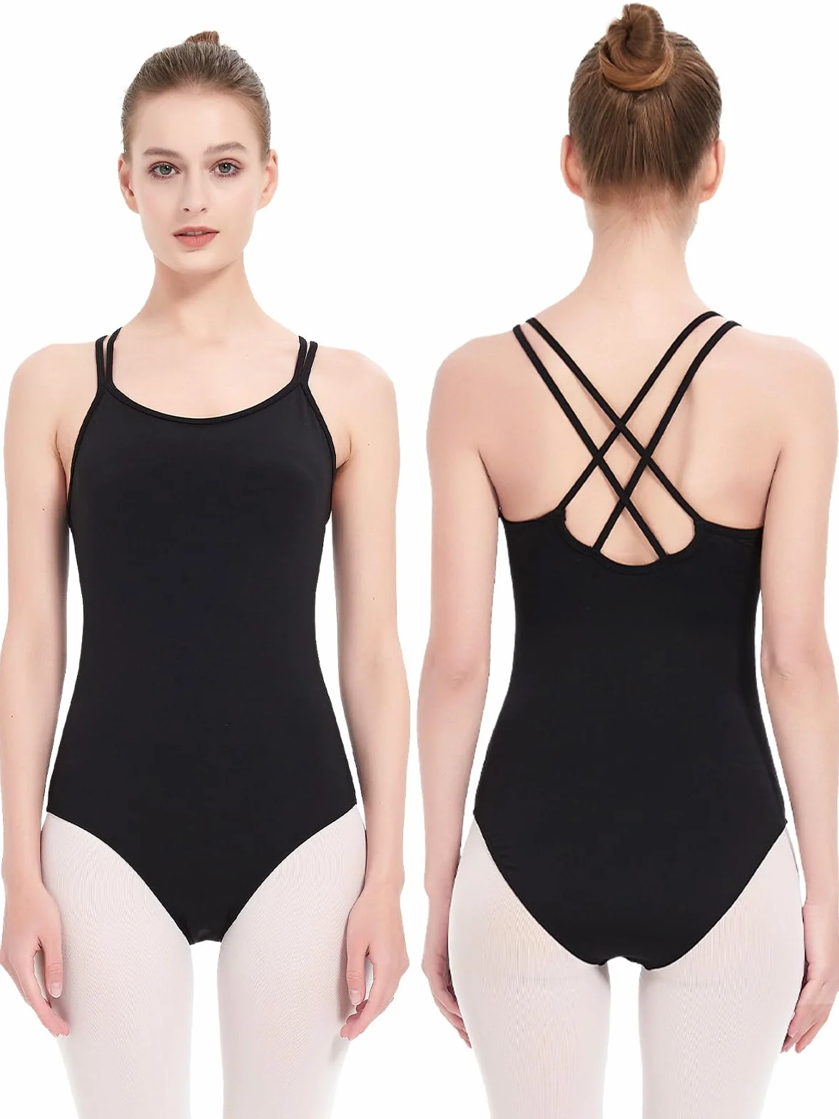 Ballett Trikot Damen Camisole Turnanzug Hohe Elastizität Ballettkleidung Damen Ballettanzug Turnanzug Gymnastikanzug Leotard Tanz body