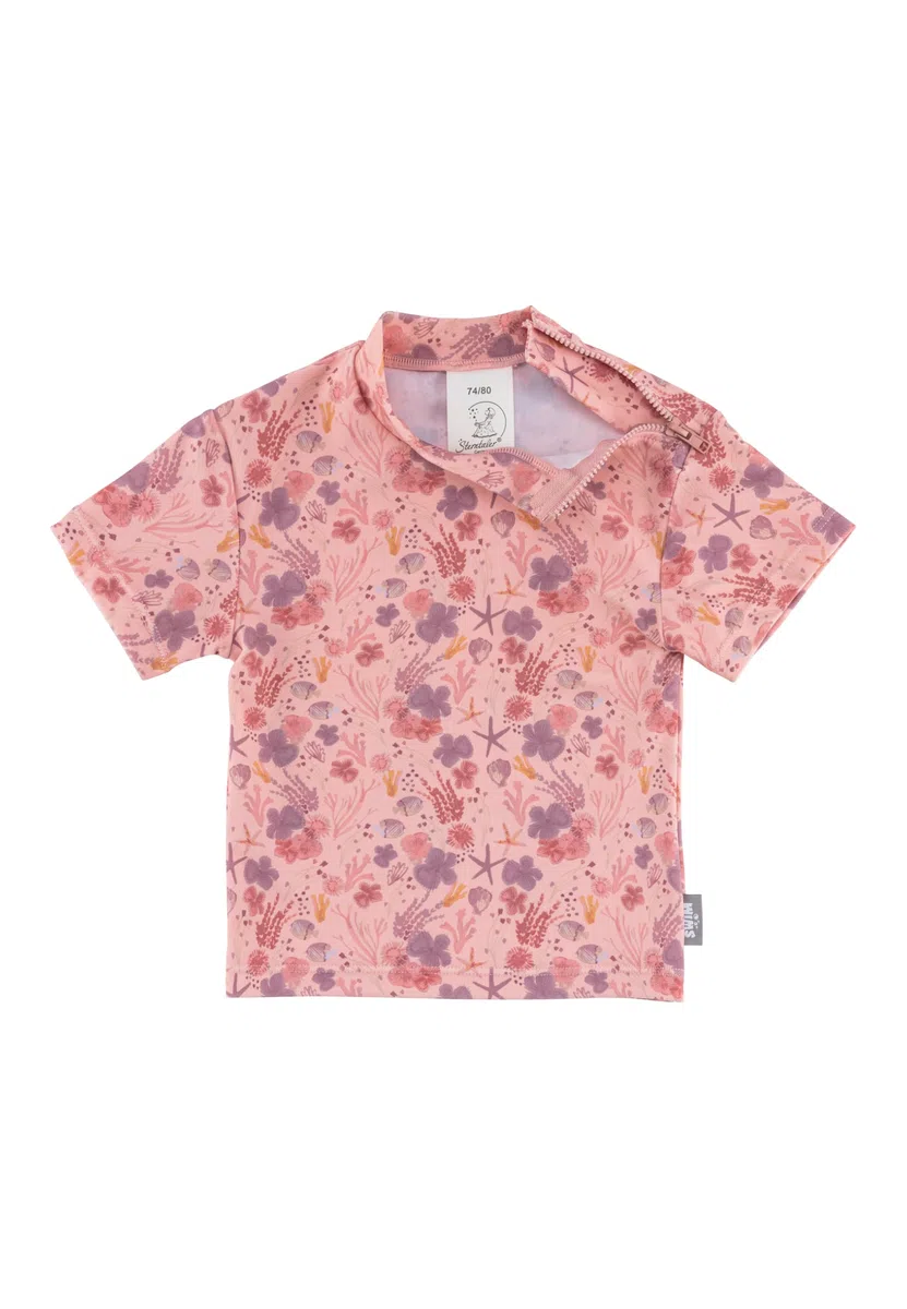 Sterntaler Mädchen Badeshirt Kurzarm Corale Schwimmshirt-Set (1er Pack)