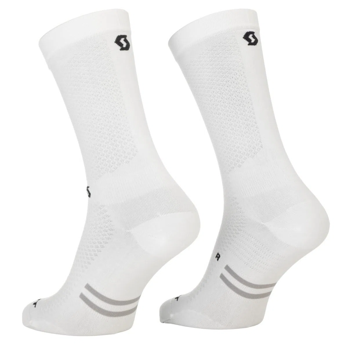 Scott Performance Light Crew Fahrradsocken weiß 2026