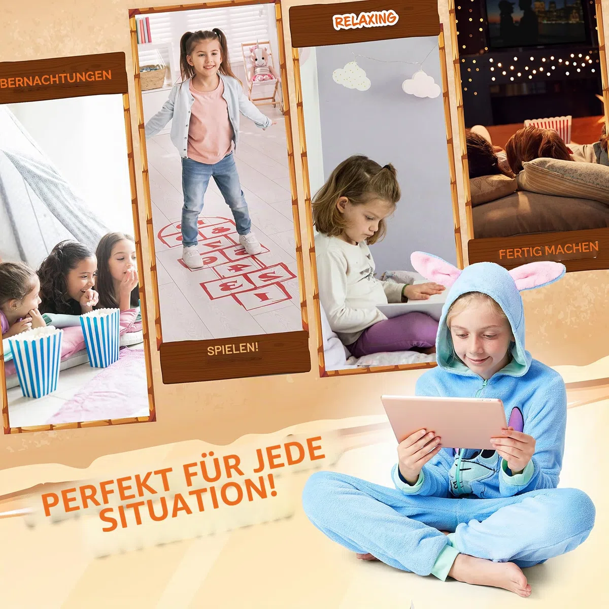 Disney Stitch Onesie Mädchen, Kuschelige Warm Einteiler Schlafanzug Kinder, Baby Yoda Geschenke für Mädchen Weihnachten