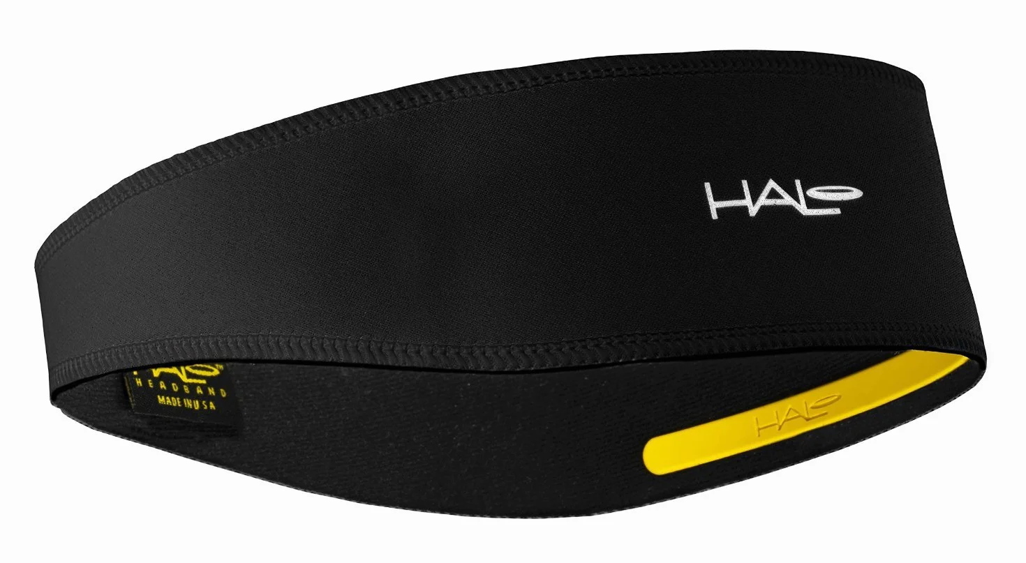 Halo II Stirnband Schweißband Pullover – 2er-Pack – 2 schwarze Pullover Stirnbänder