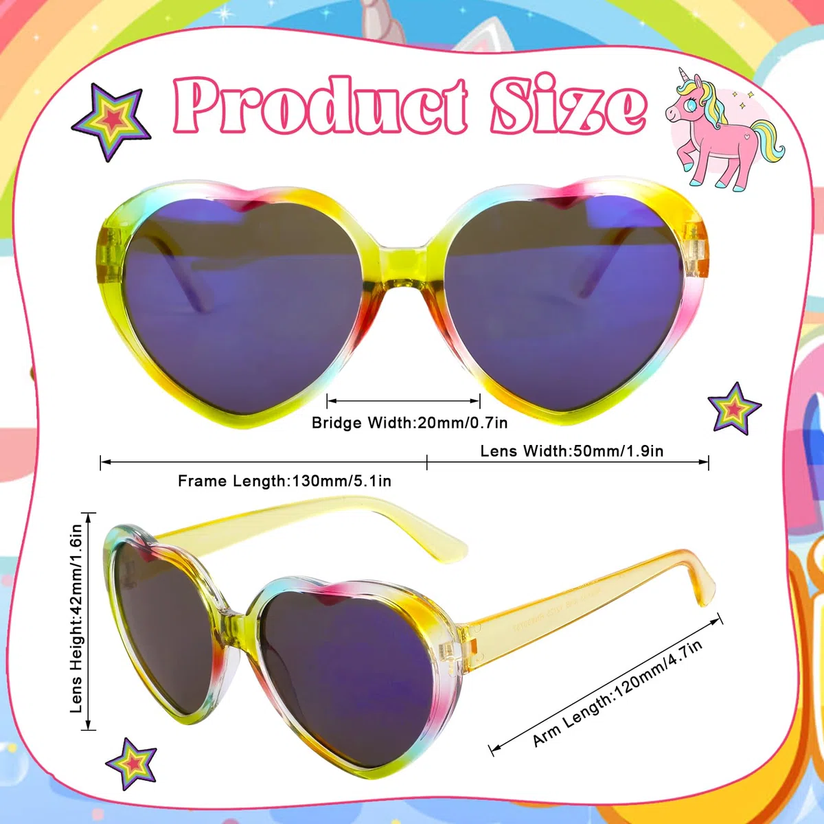 Brillenetui Kinder mit Sonnenbrille Mädchen, Plüsch Einhorn Sonnenbrillenetui mit Griffen Brillenhülle, Regenbogen UV-Schut Sonnenbrille Partybrillen Sonnenbrille für Kinder Mädchen Junge