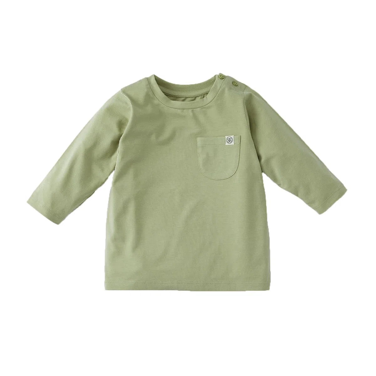 Cloby Langarm-Shirt T-Shirt Long Sleeve mit UV-Schutz (UPF 50+) Baby (Gr. 6-12 Monate) - Olive