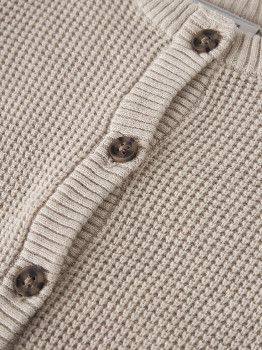 NAME IT Child Strickjacke Waffelstrick | Knitted Cardigan