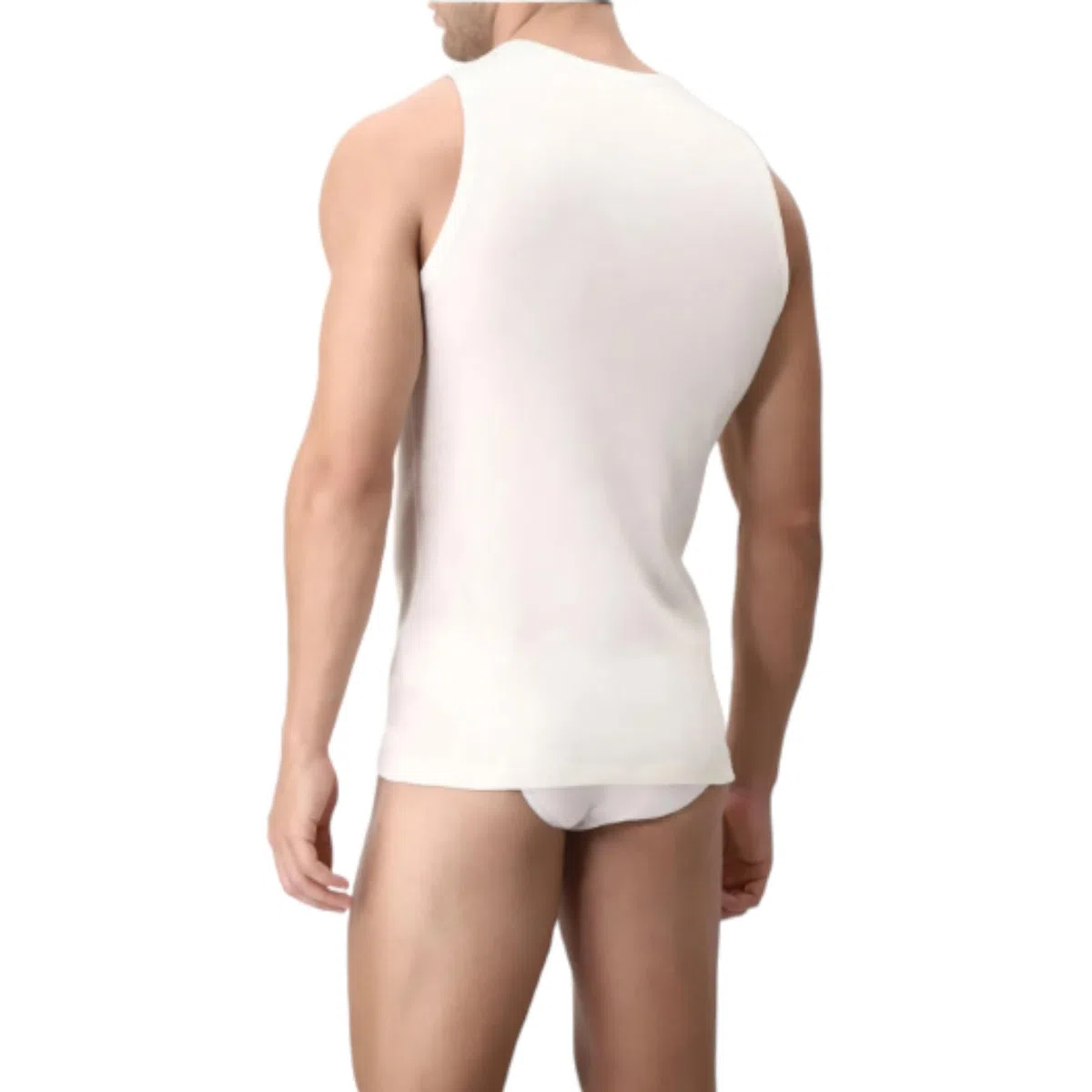Unterhemd für Herren, breite Schultern, Wolle außen und Baumwolle auf der Haut, ideal für Thermotransportierung, Laufen, Fitnessstudio, Fußball, Radfahren, Thermounterhemd, Made in