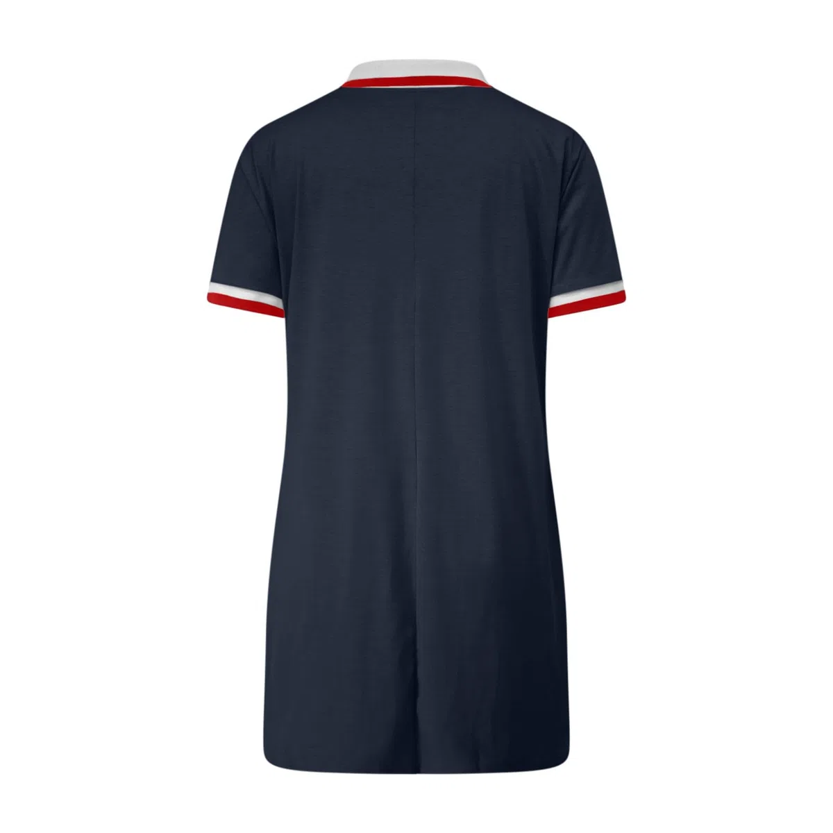 Polokleid Damen Sommer Revers Minikleid Knielang Freizeitkleid Kurzarm Sommerkleid Einfarbig Golf Kleid Kurze Shirtkleid mit Taschen Leichte Bequem Sportkleid Lässiges Tennis Kleider
