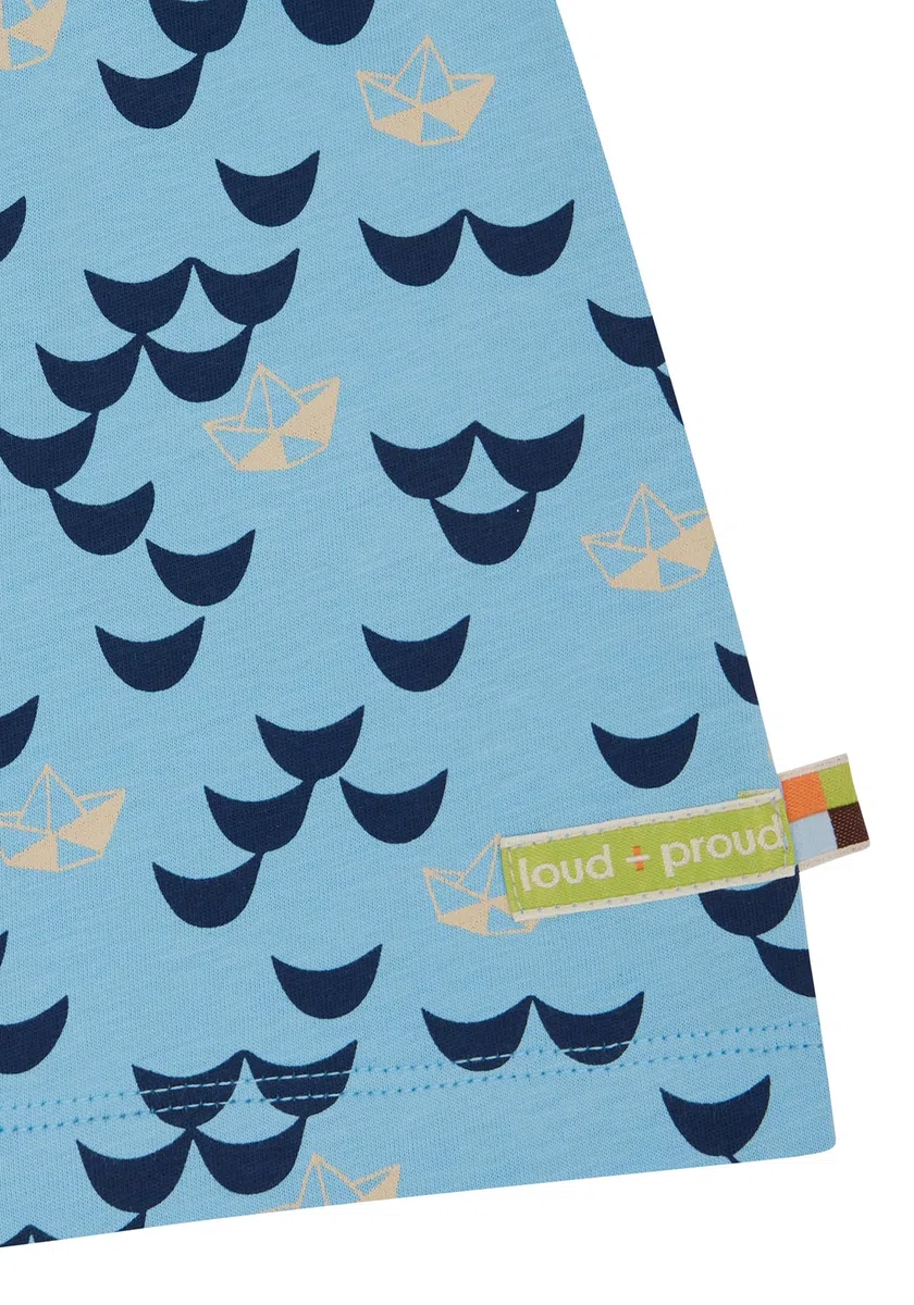 loud + proud Unisex Kinder Druck, aus Bio Baumwolle, GOTS Zertifiziert Shorts