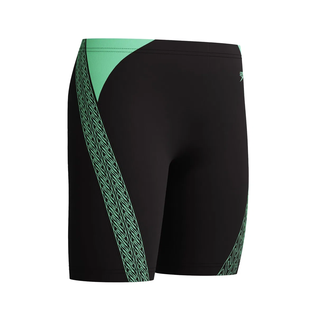 Speedo Jungen Hyperboom Splice Aquashort Badehose | Chlorbeständig | Schnelltrocknend | Stretchmaterial | Printdetail