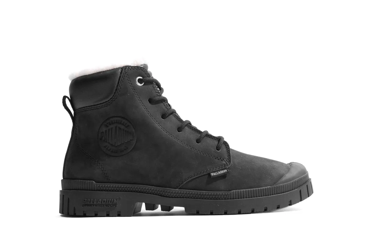 Palladium Unisex Sp20 Cuff LTH Wp Wl Stiefelette