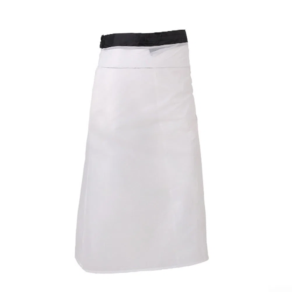 Ultraleichter Regenrock aus 15D-Nylon, wasserdicht, ideal für Camping, Wandern und Radfahrer (weiß)