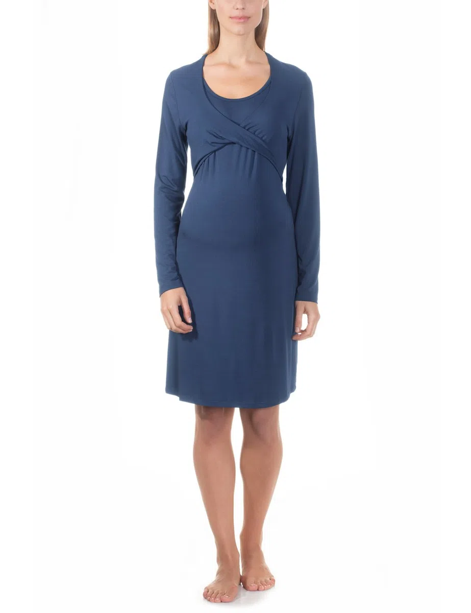 Bellybutton Damen Umstands Nachthemd MILLI 1/1 Arm