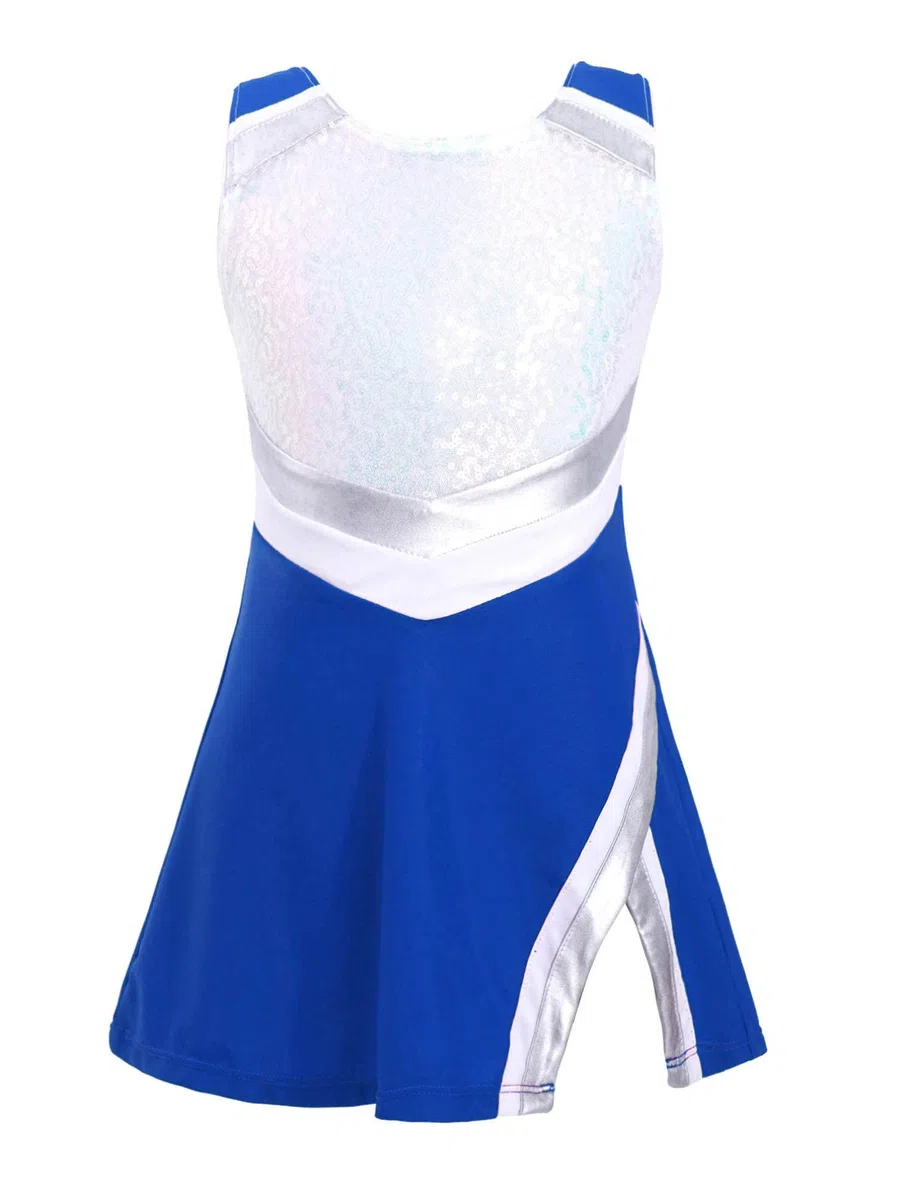 MSemis Mädchen Tennis Kleider mit Shorts Zweiteiler Sportanzug Trainingsanzug Kinder Training Fitness Bekleidung Set Sommer Outfits