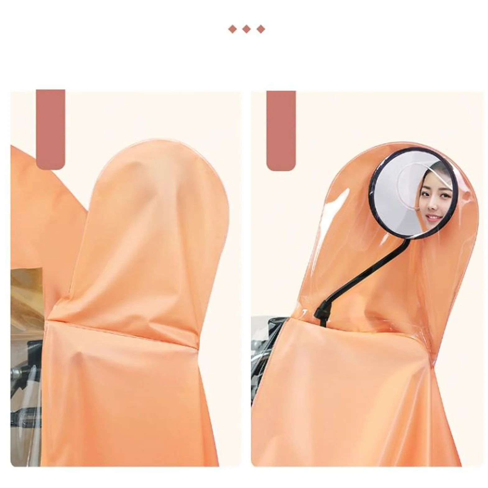 Mobilitätsroller Regenschutz Zum Reiten, Elektroroller Regenponcho, Wasserdichter, Wiederverwendbarer Unisex Fahrrad Ganzkörper Langer Regenmantel für Erwachsene