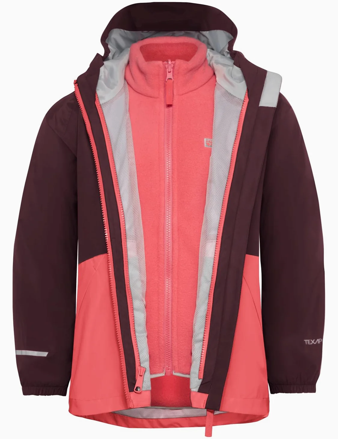 Jack Wolfskin Mädchen Iceland 3in1 Jacket