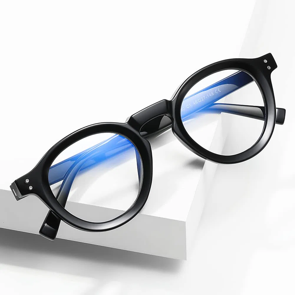 Blue Light Blocking Eyeglasses Frame Vintage TR90 Leopard Glasses Blue-ray Eyewears for OL Classic Korean Style Frames