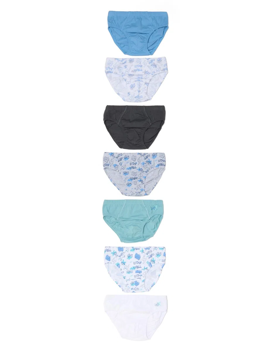 OVS KIDS Jungen-Multipack-Slips aus reinem Baumwolle, bunt