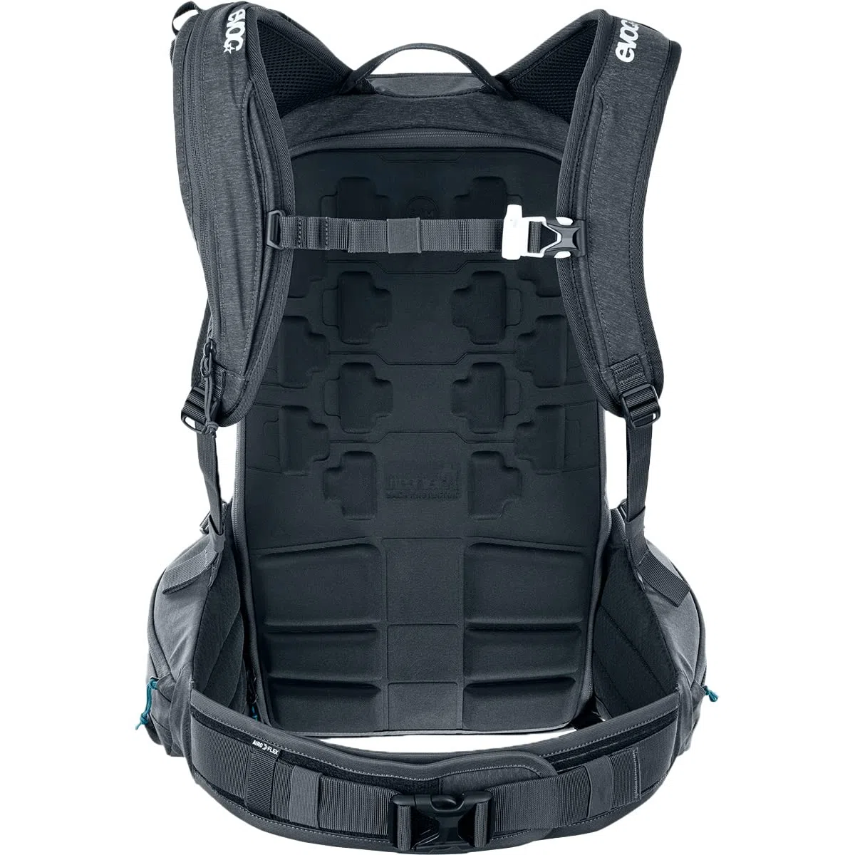 EVOC LINE PRO 20 Touren-Rucksack (LITESHIELD PLUS Protection, Trinkblasenfach, isolierter Schultergurt, Lawinenfach, Ski-Halterung, Snowboard-Halterung, Body Hugging, Hüftgurt)
