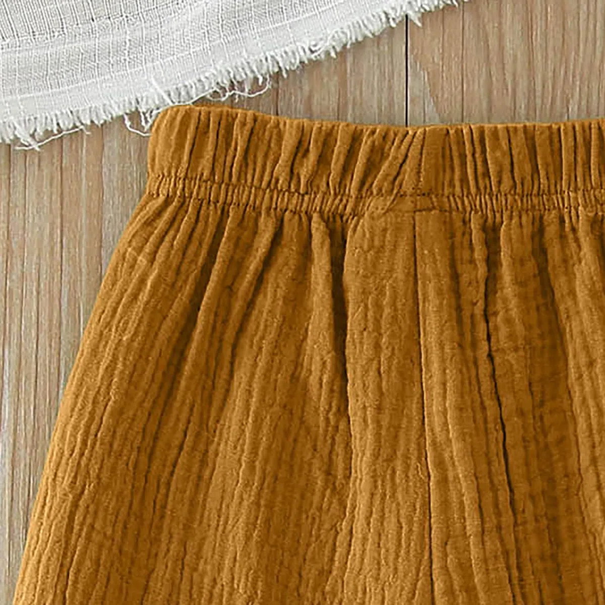 3 Stück Musselin Hose Kinder Mädchen Jungen Sommer Einfarbig Leinenhose Baumwolle Lange Hosen dünn Pumphose Haremshose Jogginghose Lässige Hose Strandhosen