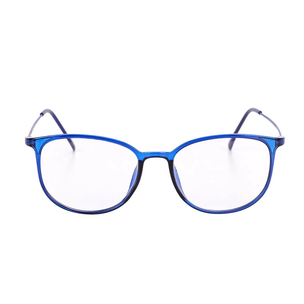 Brille Metallrahmen Brillengestelle Ohne Sehstärke Runde Pantobrille Streberbrille Fensterglas Nerdbrille Damen Herren Ebenenspiegel Brillefassung mit Nasenpad Winddicht Leicht Vintage Transparent