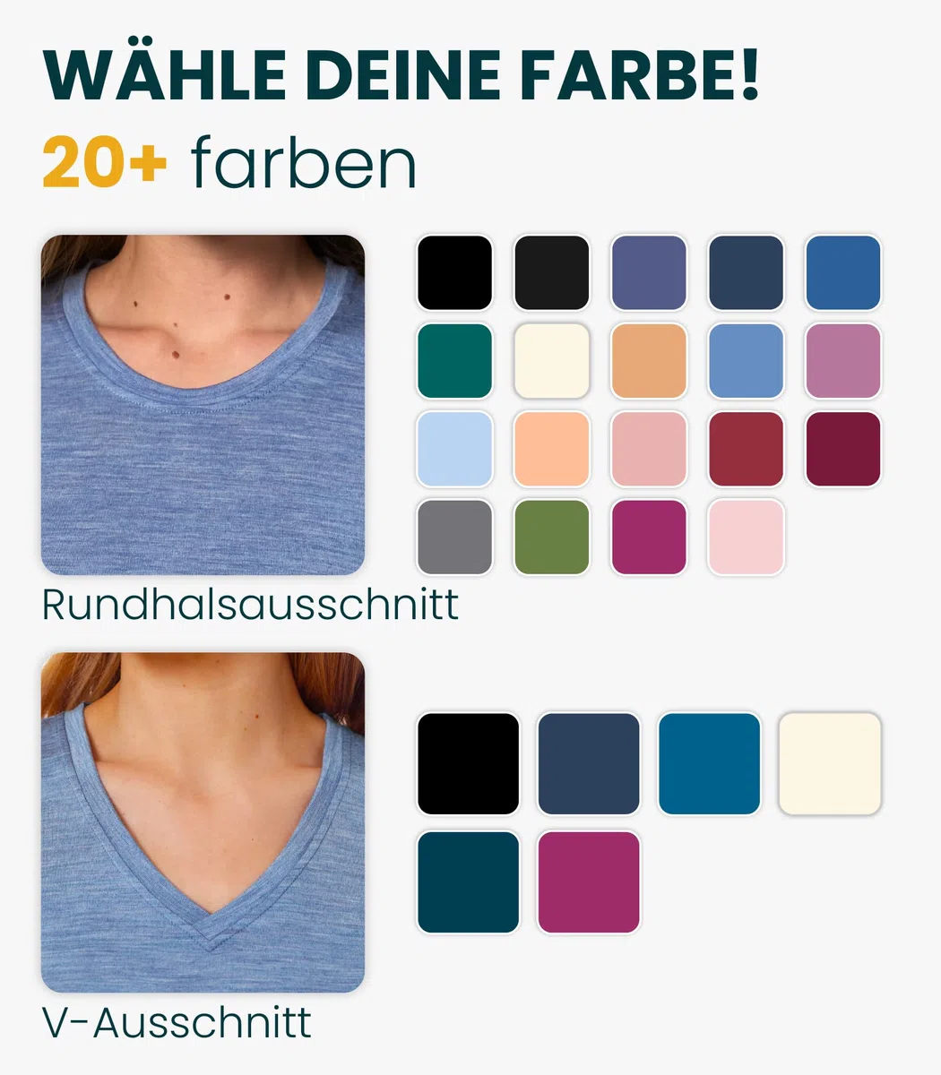Merino Sport Shirt Damen (L, Iceberg)