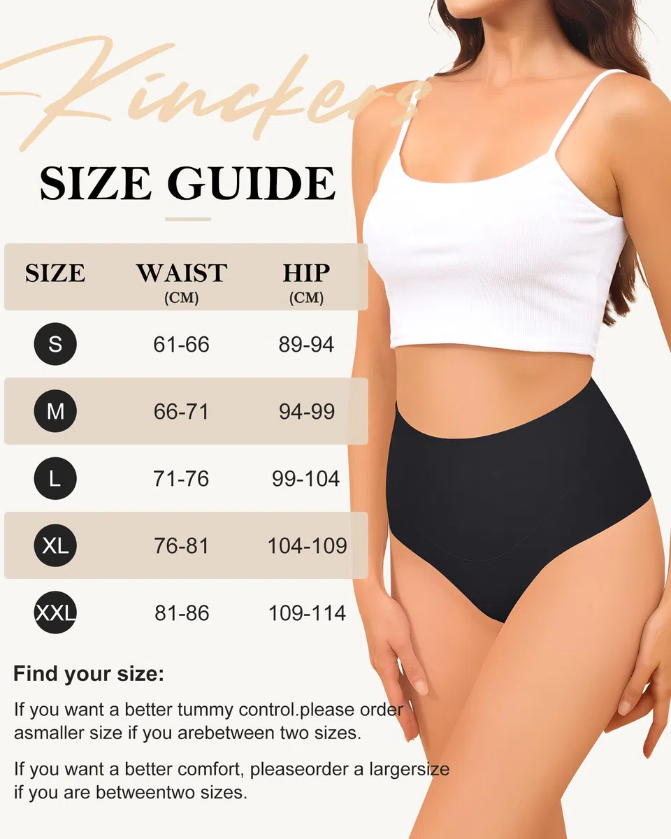 Levao Bauchweg Unterhose Damen Shapewear Miederhose String Tanga Figurformende Unterwäsche Hoher Taille Shaping Bauch Weg Hose für Frauen