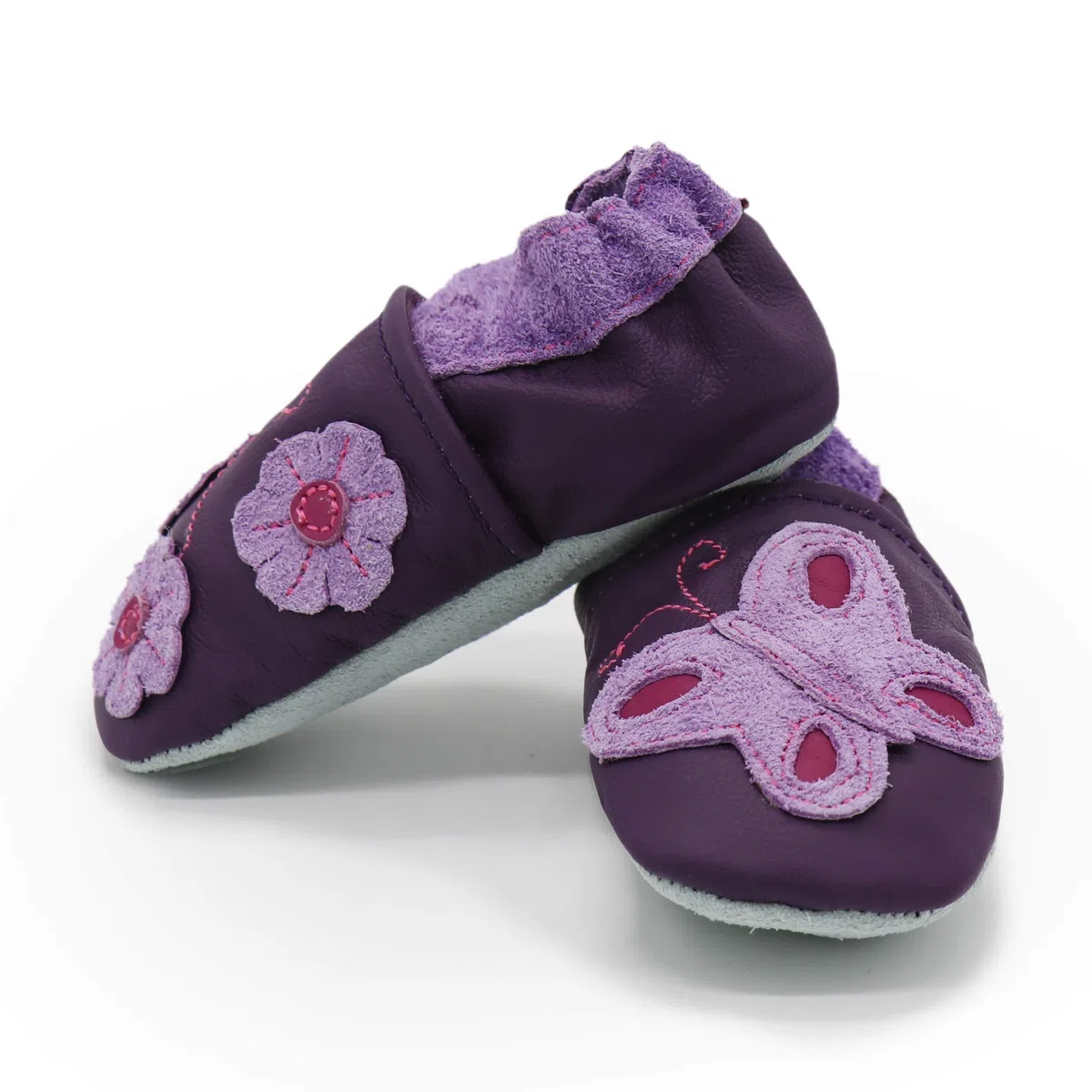 Carozoo Weiche Sohle Leder Babyschuhe Krabbelschuhe Lauflernschuhe Krippe Enfants Hausschuhe Neugeborene