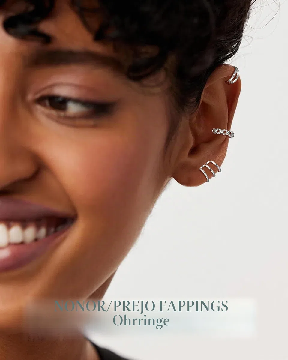 ORAZIO 20/25Pcs Ear Cuff Set Damen Ohrmanschette Ohrringe Earcuffs Set Helix Knorpel Ohrmanschette Ohne Ohrloch Wickelohrring Fakepircings Ohr Cuffs Ohrklemme