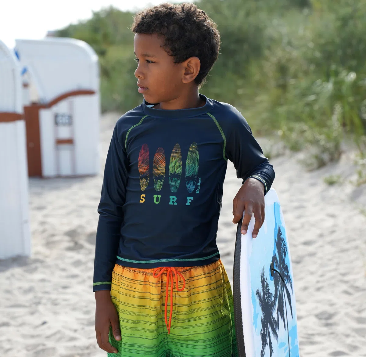 Playshoes Unisex Kinder Langarmshirt Rash-Guard-Shirt (1er Pack)