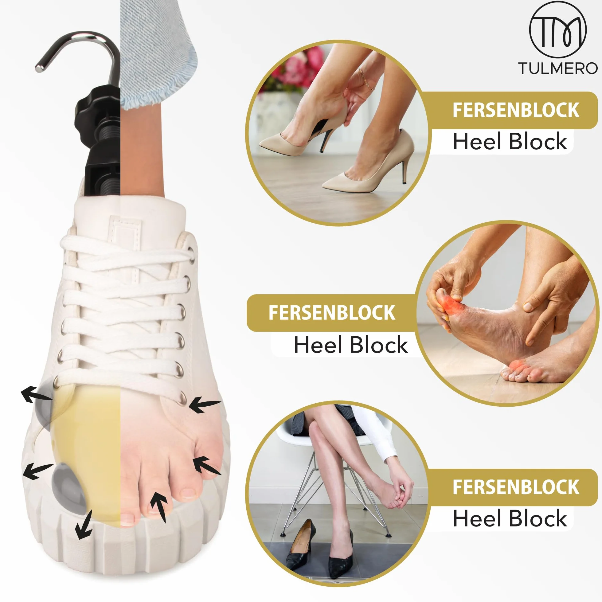 1 Paar Schuhspanner 4-Wege Dehnung: Schuh Stretcher, Hallux Schuhdehner, Schuhe Weiter machen Größe 36-46