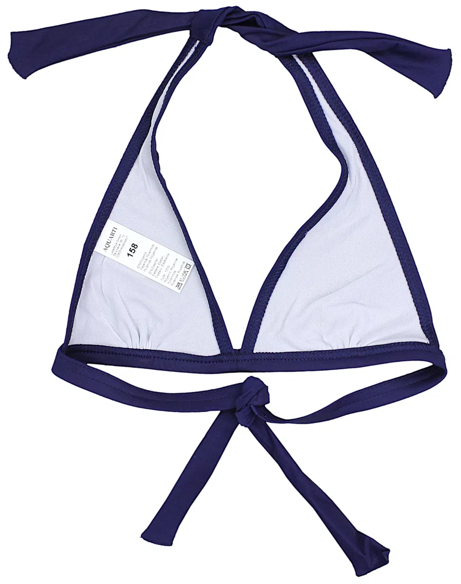 Aquarti Mädchen Bikini Set Bustier Bikinislip Zweiteiliger Badeanzug