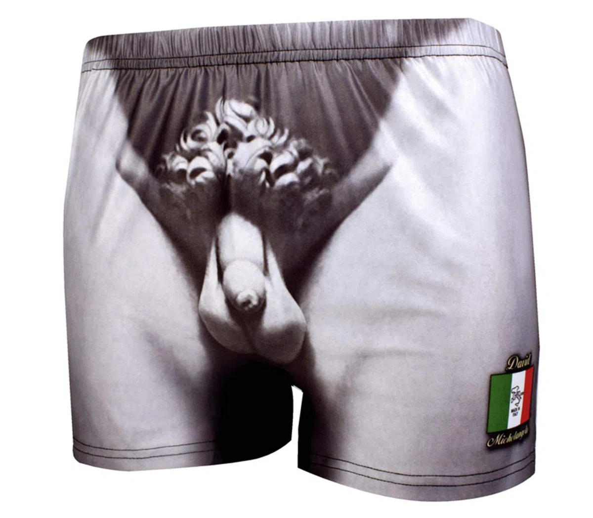 Close Up Boxershorts Michelangelo im Bildhauerlook