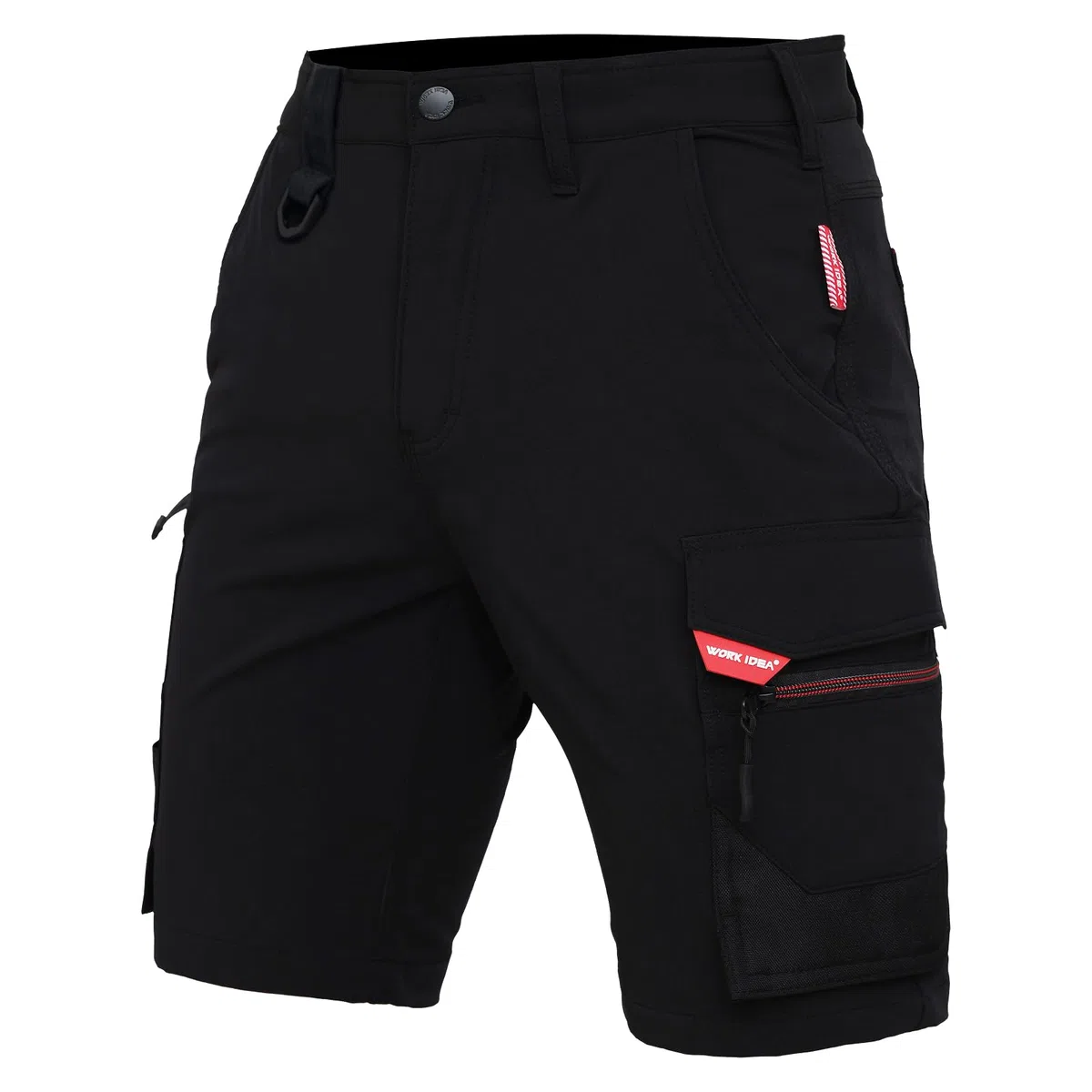 WORK IDEA Damen Slim-Fit Stretch Arbeitsshorts Strapazierfähige Eleganz für höchsten