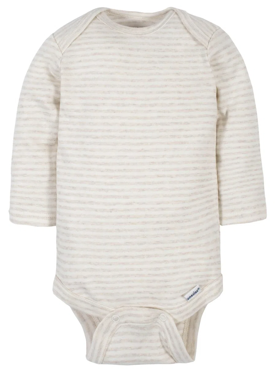 Gerber Baby - Jungen 6-pack Long-sleeve Onesies Bodysuit Baby- und Kleinkind-T-Shirt-Set (6er Pack)