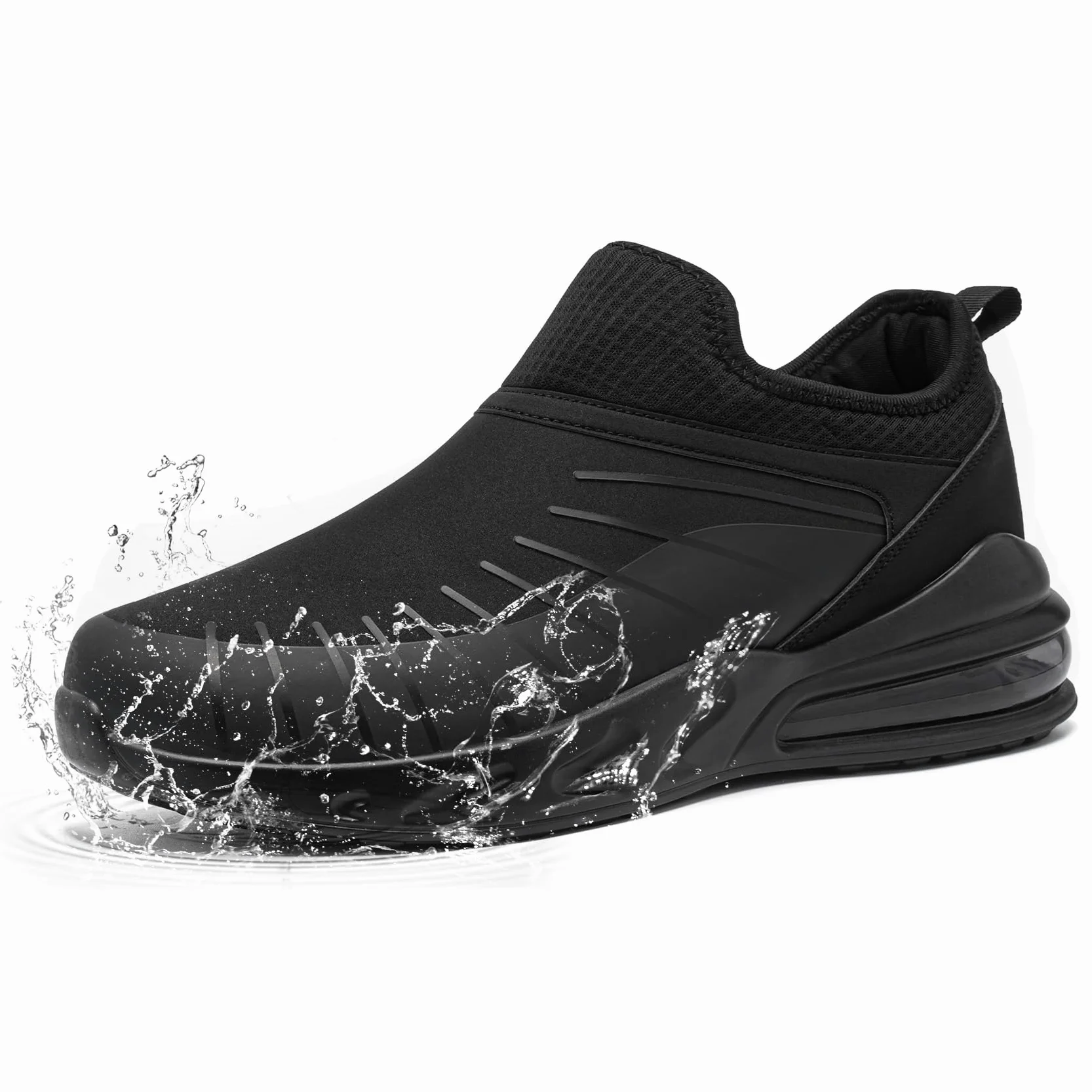 LARNMERN Kochschuhe Herren Damen rutschfeste Schuhe Küche Arbeitsschuhe Wasserfeste Koch Schuhe Männer Frauen Kellner Berufsschuhe Non-Slip OHNE-Stahlkappe
