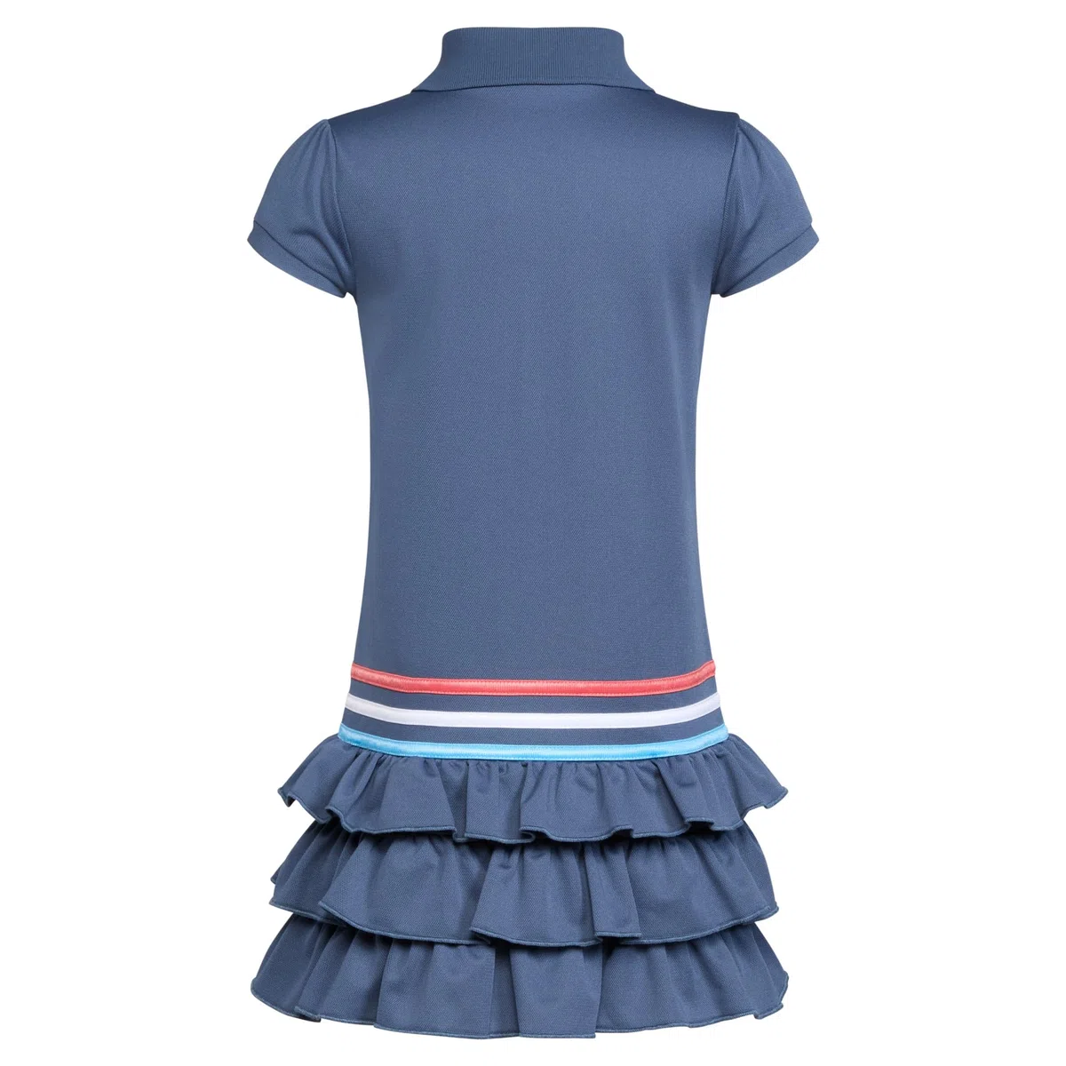 adidas Mädchen Short Sleeve Active Polo Ruffle Dress Tenniskleid